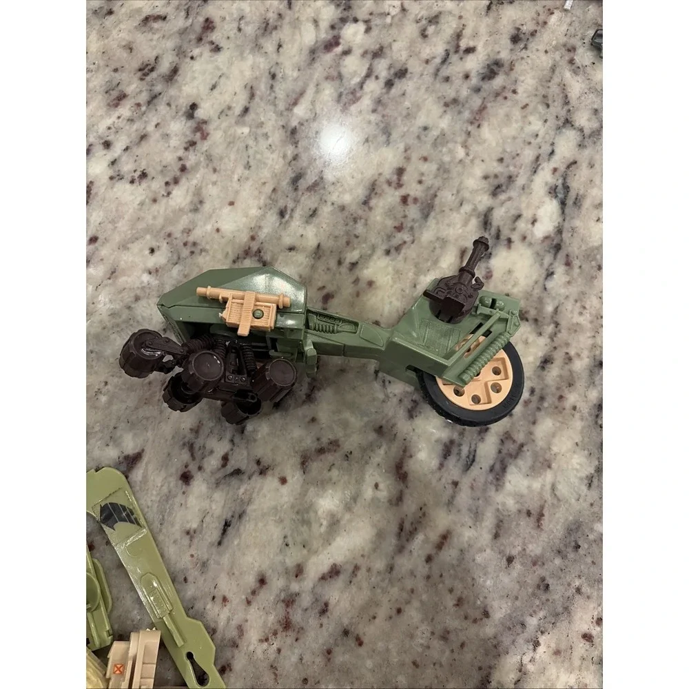 Vintage 1980s Hasbro GI Joe Vehicle Lot Salvage Vehicles Mixed Parts